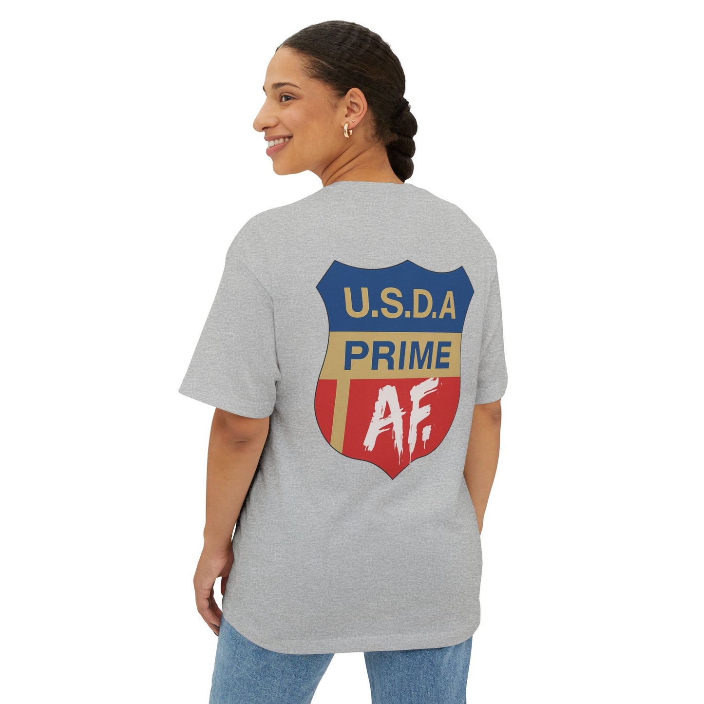 Unisex Oversized Boxy Tee - Cool Casual Shirt for Foodies, Perfect for Gifts, Festivals, Summer Style, Trendy Streetwear