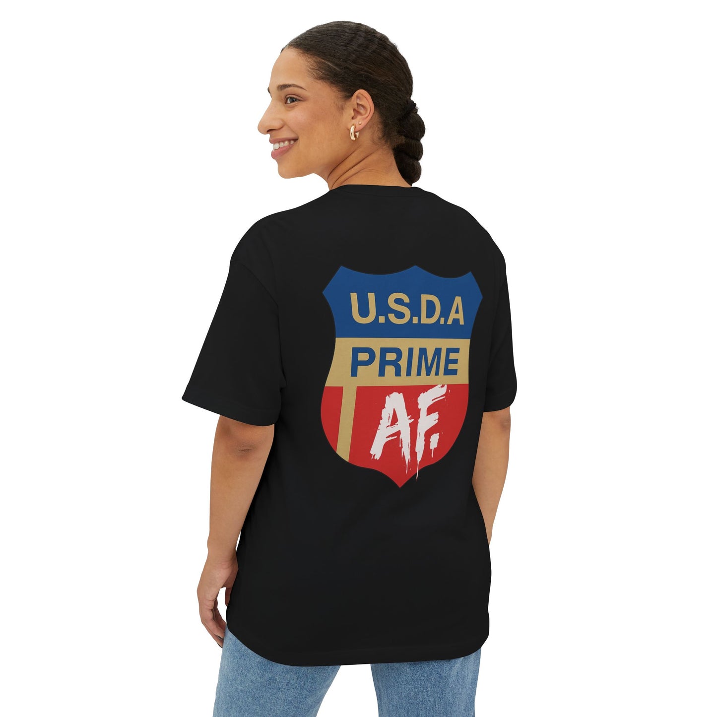 Unisex Oversized Boxy Tee - Cool Casual Shirt for Foodies, Perfect for Gifts, Festivals, Summer Style, Trendy Streetwear