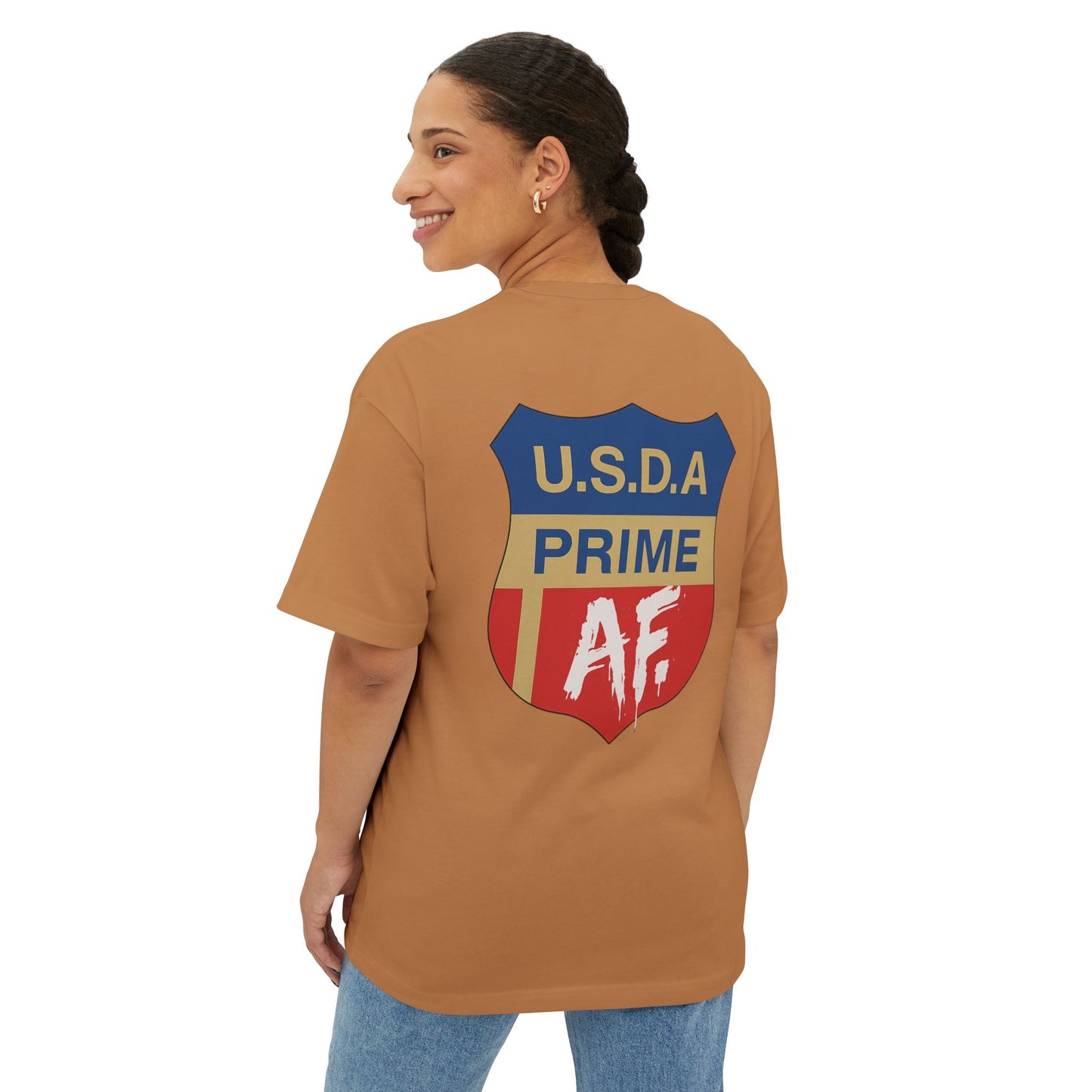 Unisex Oversized Boxy Tee - Cool Casual Shirt for Foodies, Perfect for Gifts, Festivals, Summer Style, Trendy Streetwear