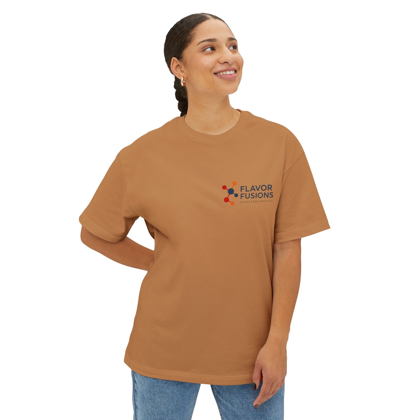 Unisex Oversized Boxy Tee - Cool Casual Shirt for Foodies, Perfect for Gifts, Festivals, Summer Style, Trendy Streetwear