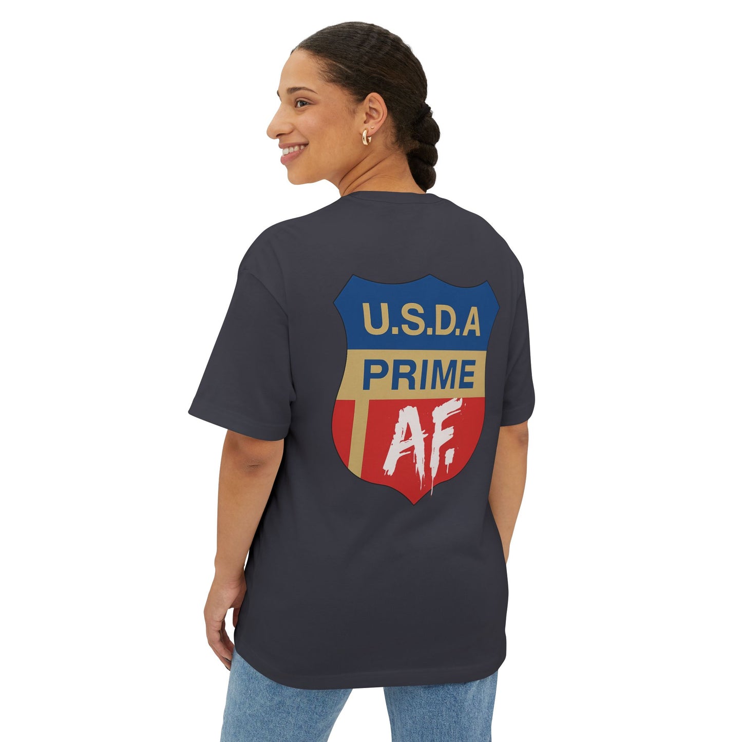 Unisex Oversized Boxy Tee - Cool Casual Shirt for Foodies, Perfect for Gifts, Festivals, Summer Style, Trendy Streetwear