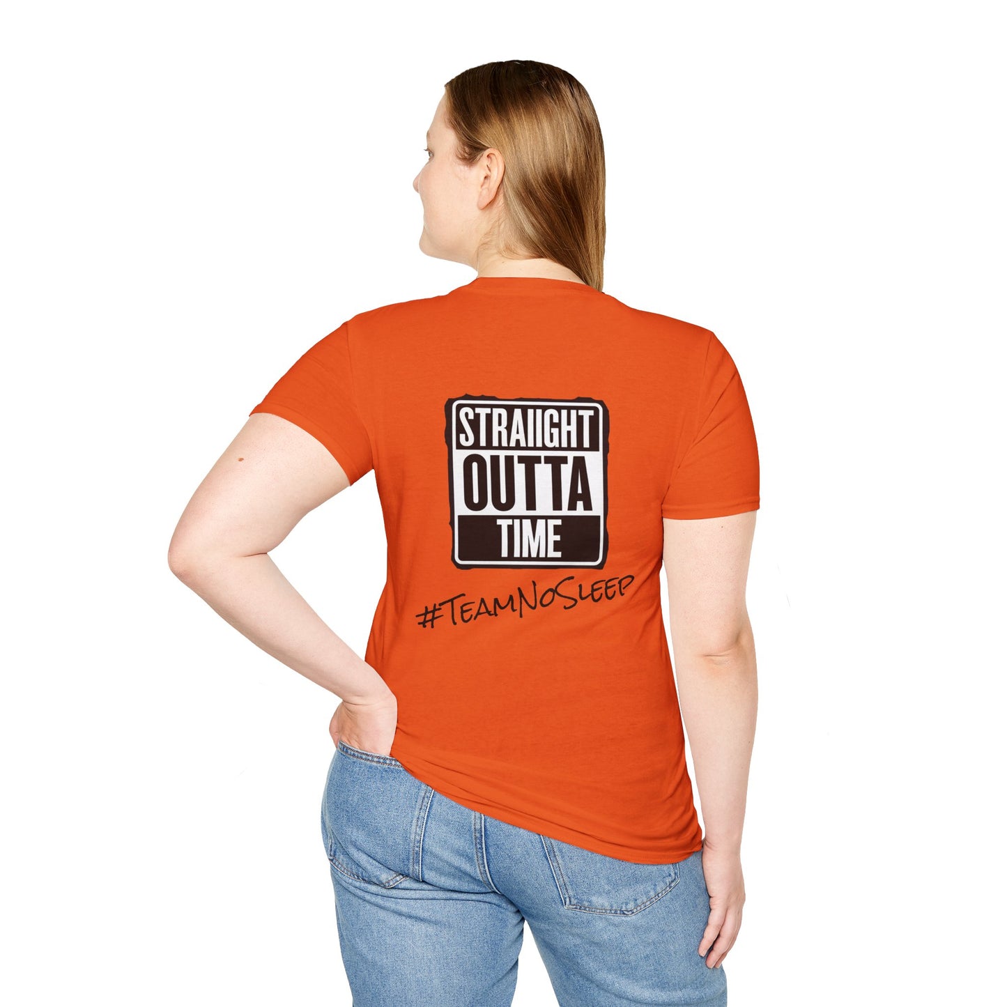 Straight Outta Time #TeamNoSleep T-Shirt