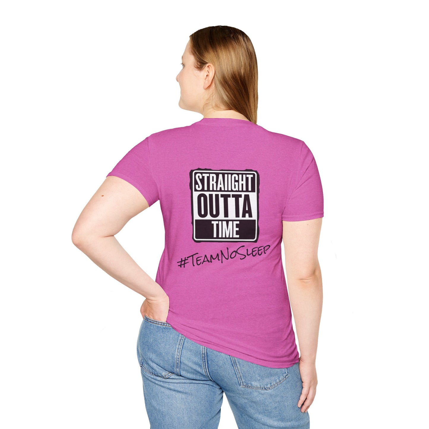 Straight Outta Time #TeamNoSleep T-Shirt