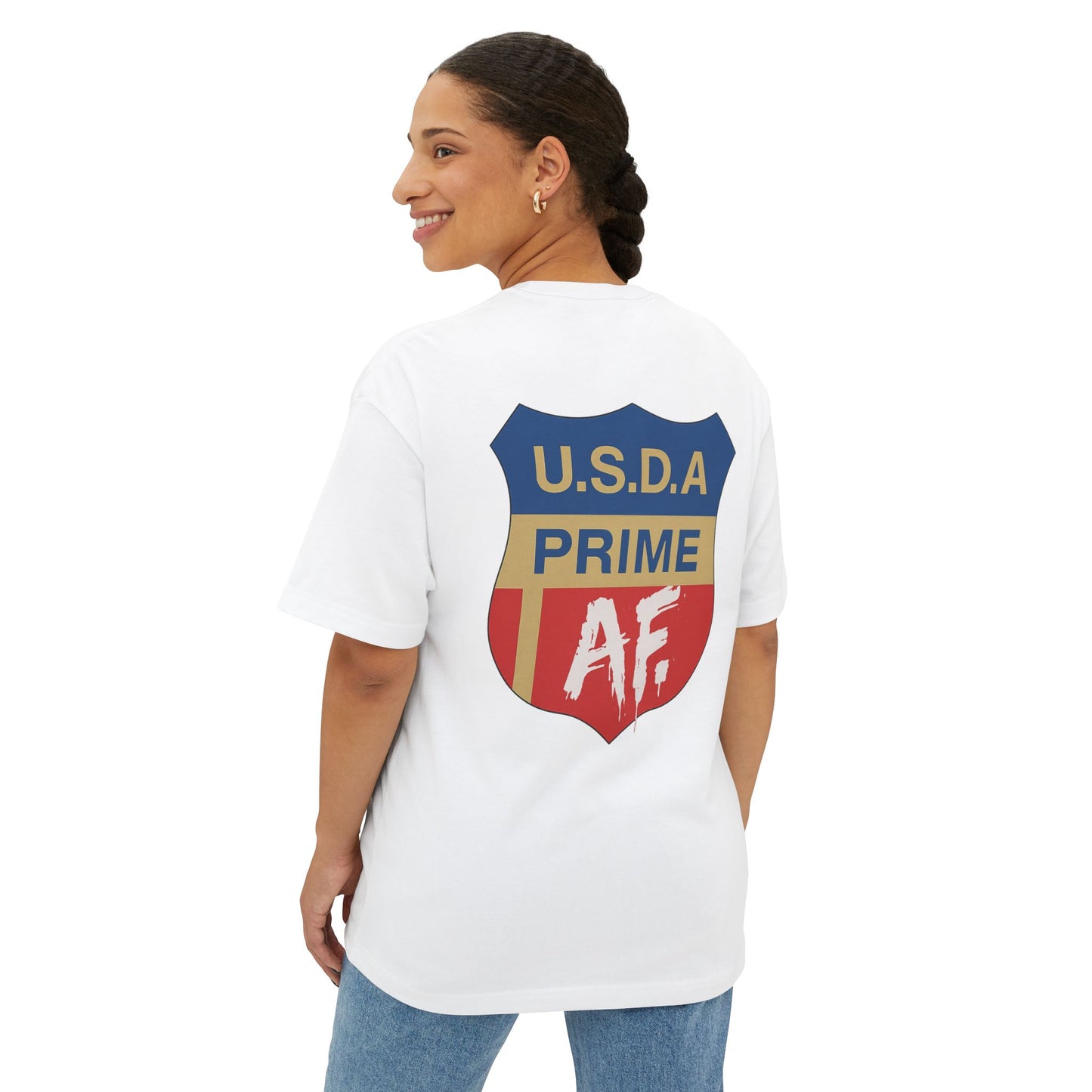 Unisex Oversized Boxy Tee - Cool Casual Shirt for Foodies, Perfect for Gifts, Festivals, Summer Style, Trendy Streetwear