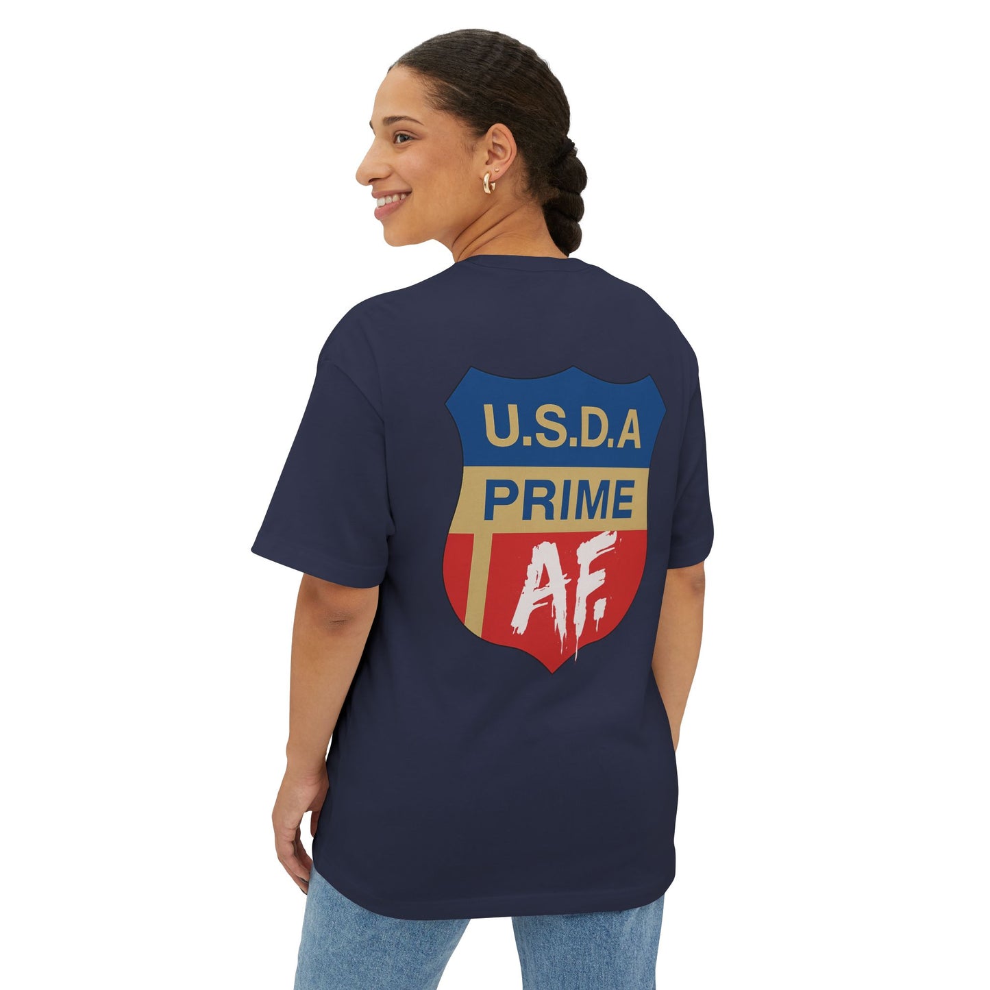 Unisex Oversized Boxy Tee - Cool Casual Shirt for Foodies, Perfect for Gifts, Festivals, Summer Style, Trendy Streetwear